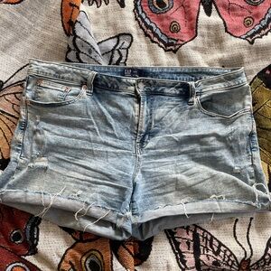 Gap Plus Sized Jean shorts